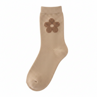 LimLim Fluff Flower Crew Sock