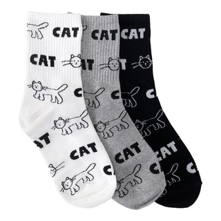 LimLim Cat Love Crew Sock