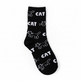 LimLim Cat Love Crew Sock