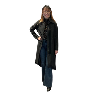 Atelier Jacquard Herringbone Coat