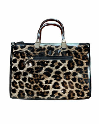 Crystale Animal Print Handbag