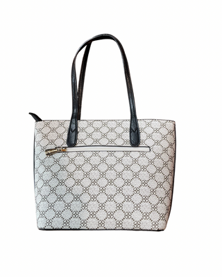 Crystale Triangle Print Handbag