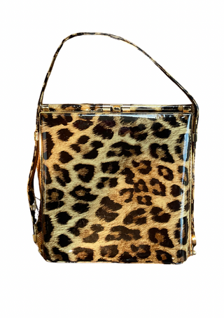 Crystale  Leopard Handbag