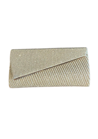 Crystale  Shimmer Clutch Purse
