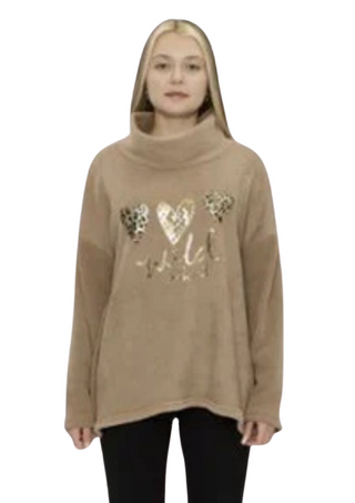 Le Chou Chou Hi Lo Ribbed Sweater