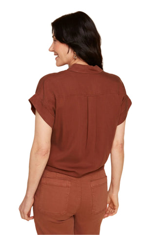 Renaur Tie Front Shirt