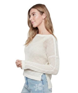 Renuar Crochet Pull over Sweater