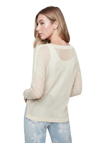 Renuar Crochet Pull over Sweater