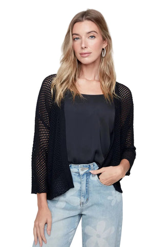 Renuar Crochet Knit Cardigan