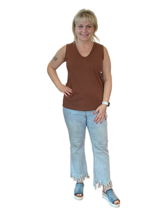 Renaur Knit tank Top