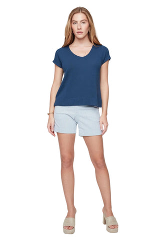 Renuar Knit V-neck Top