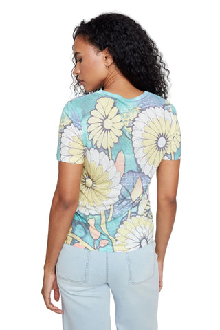 Renuar Floral Knit T-shirt