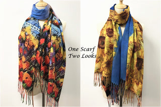 D&W Double sided scarf