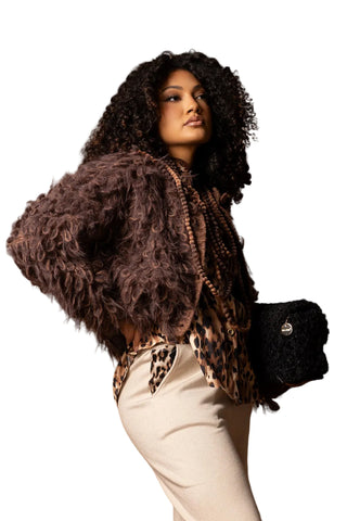 Eternelle Looped Sweater