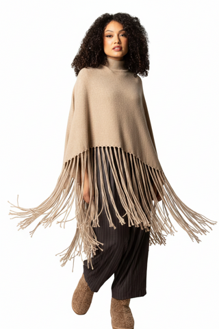 Eternelle Poncho with Sleeves