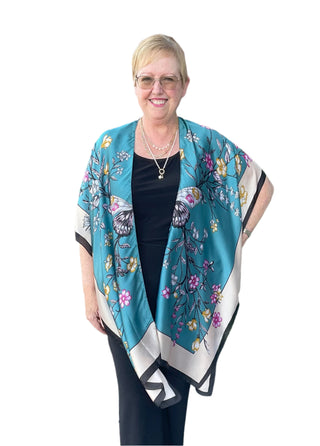 AquaLuxe Butterfly Kimono