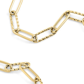 AquaLuxe Paperclip Bracelet