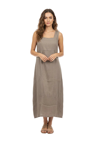Linen Luv Balloon Shape Dress