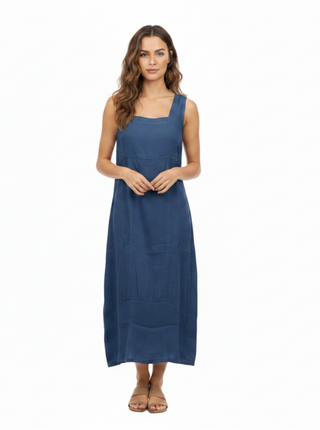 Linen Luv Balloon Shape Dress