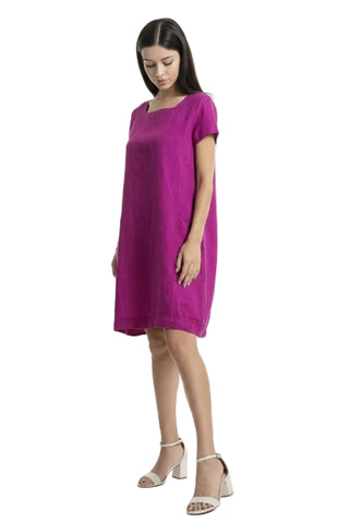 Linen Luv Short sleeve Day Dress