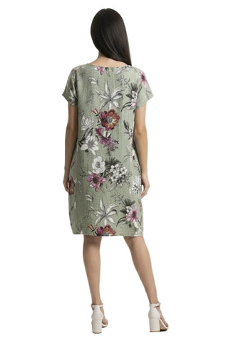 Linen Luv Short Balloon Day Dress