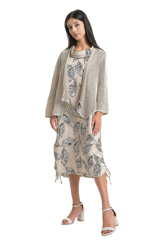 Linen Luv Crochet Knit Bolero