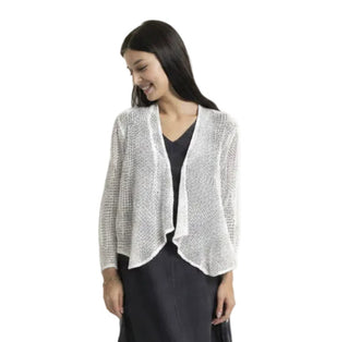 Linen Luv Crochet Knit Bolero
