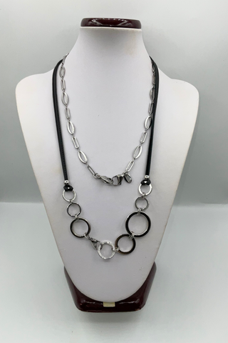 Udesign Double Halo Necklace