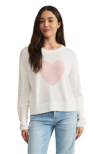 Z Supply Sienna Sweater with Heart