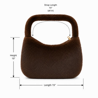 AOTA Faux Fur Purse