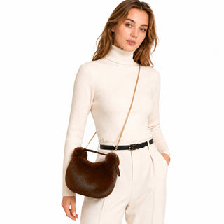 AOTA Faux Fur Handbag