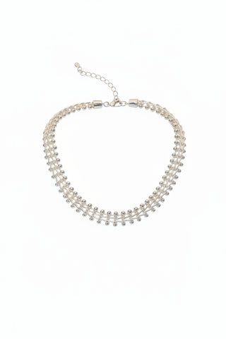 AquaLuxe Graduated Link Necklace