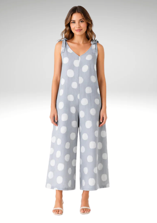 Eternelle Cloud Dot Jumpsuit