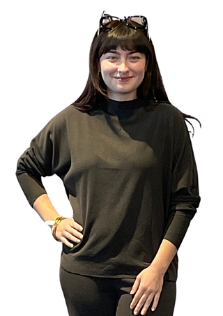 Hello Nite Double Fleece  Top