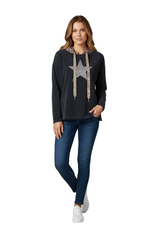 Eternelle  Hooded Pullover