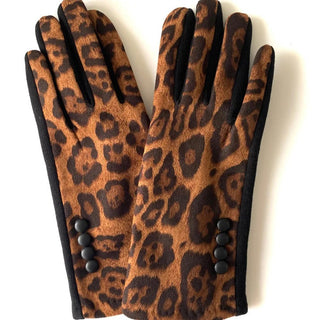 Luv & Co. Animal Print Gloves