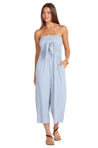 Bishop & Young Tie Front Stripe Jumpsuit