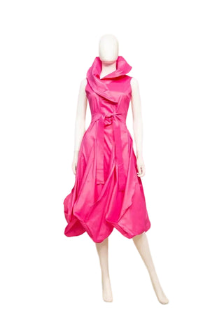 Samuel Dong Asymmetrical Balloon Dress