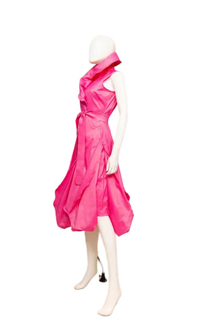 Samuel Dong Asymmetrical Balloon Dress