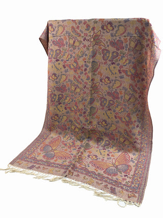 D&W Pashmina Butterfly Print Scarf