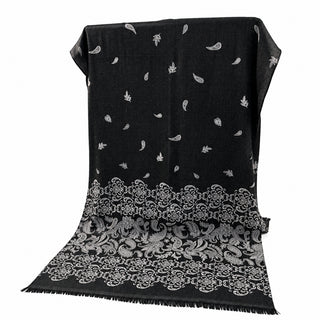 AOTA Pashmina Shimmery Paisley Scarf