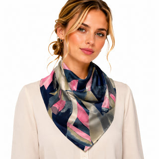 AOTA Shattered Crystal Print Scarf